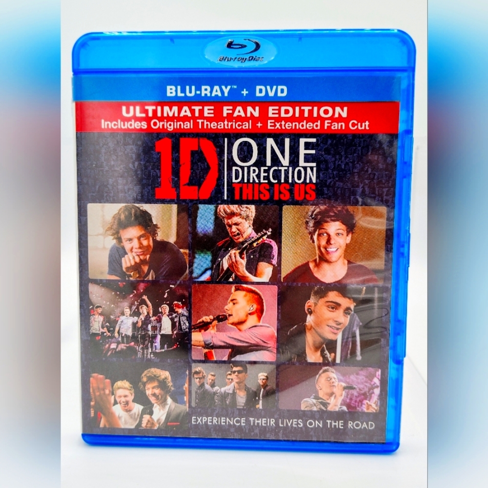 One Direction This is Us Blu Ray & DVD Combo. Ultimate Fan Edition